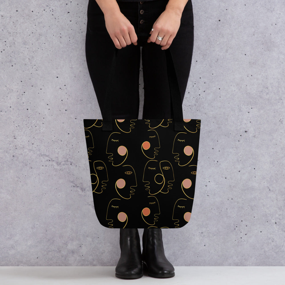 Many Faces Tote bag