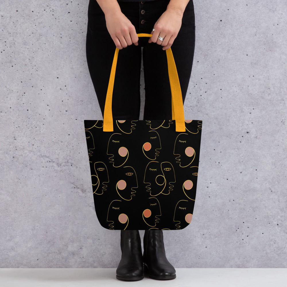 Many Faces Tote bag