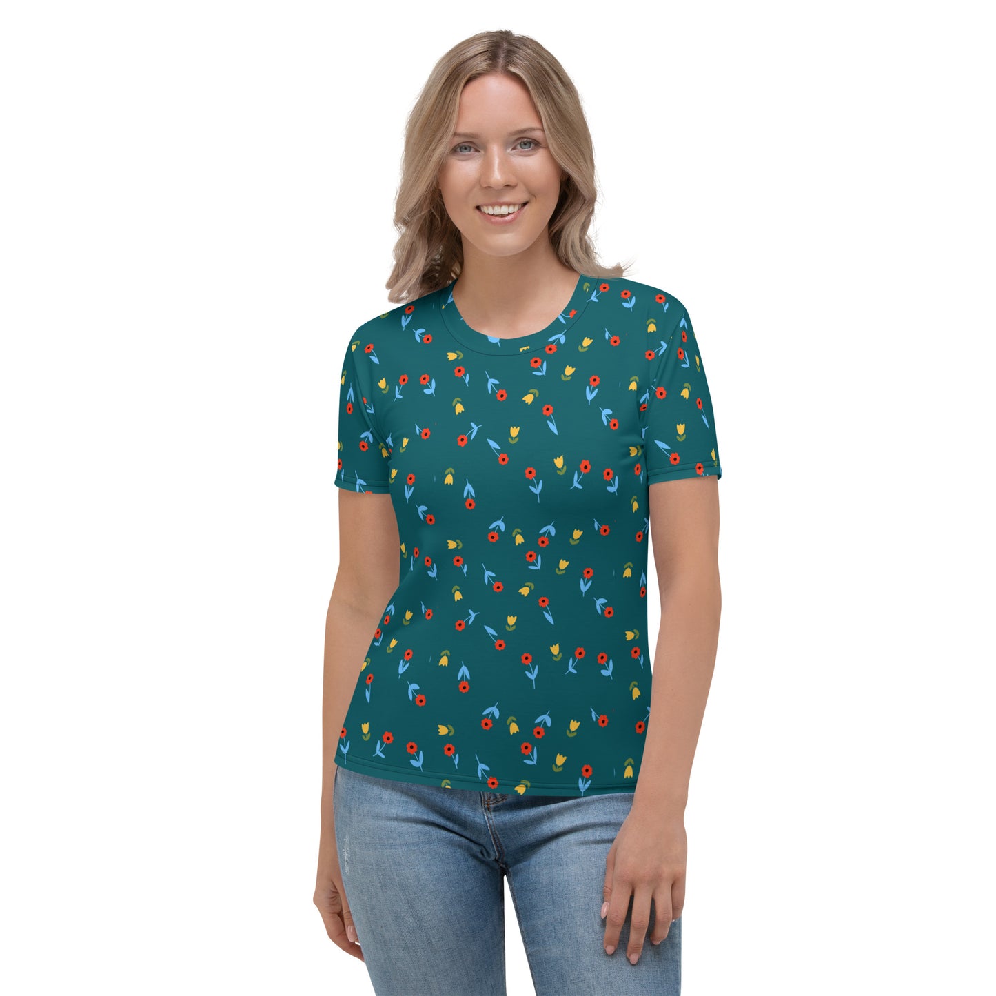 Happy Poppy- Women's T-shirt